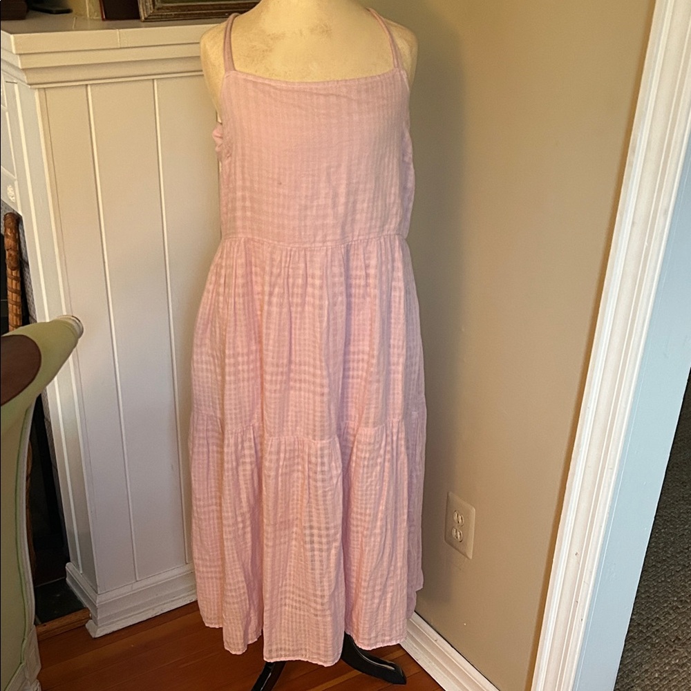 Bella Dahl Light Pink Midi Dress